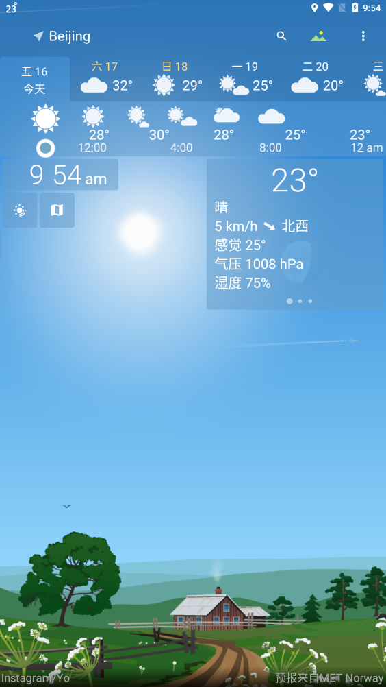 YoWindow天气中文版